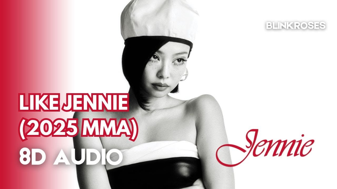 🎧 JENNIE - Like Jennie (MMA Ver.) | 8D AUDIO - YouTube