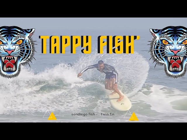ツインフィン・サンディエゴ FISH【TappyFish】5'8 - YouTube