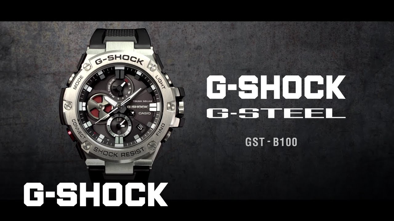 G-STEEL GST-B100 product video (Horizontal ver.) : CASIO G-SHOCK