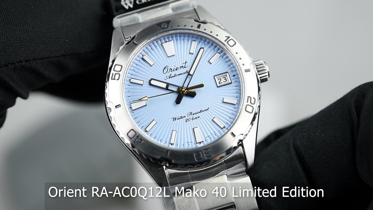 Orient RA-AC0Q12L Mako 40 Limited Edition - YouTube