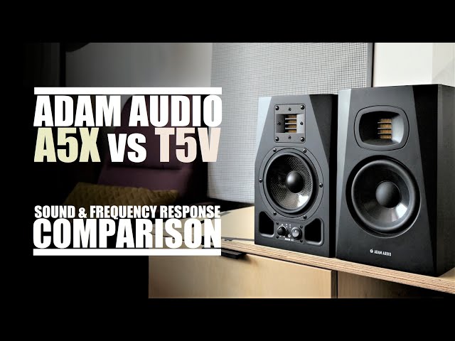 DSAUDIO.review || Adam Audio A5X vs Adam Audio T5V || sound.DEMO