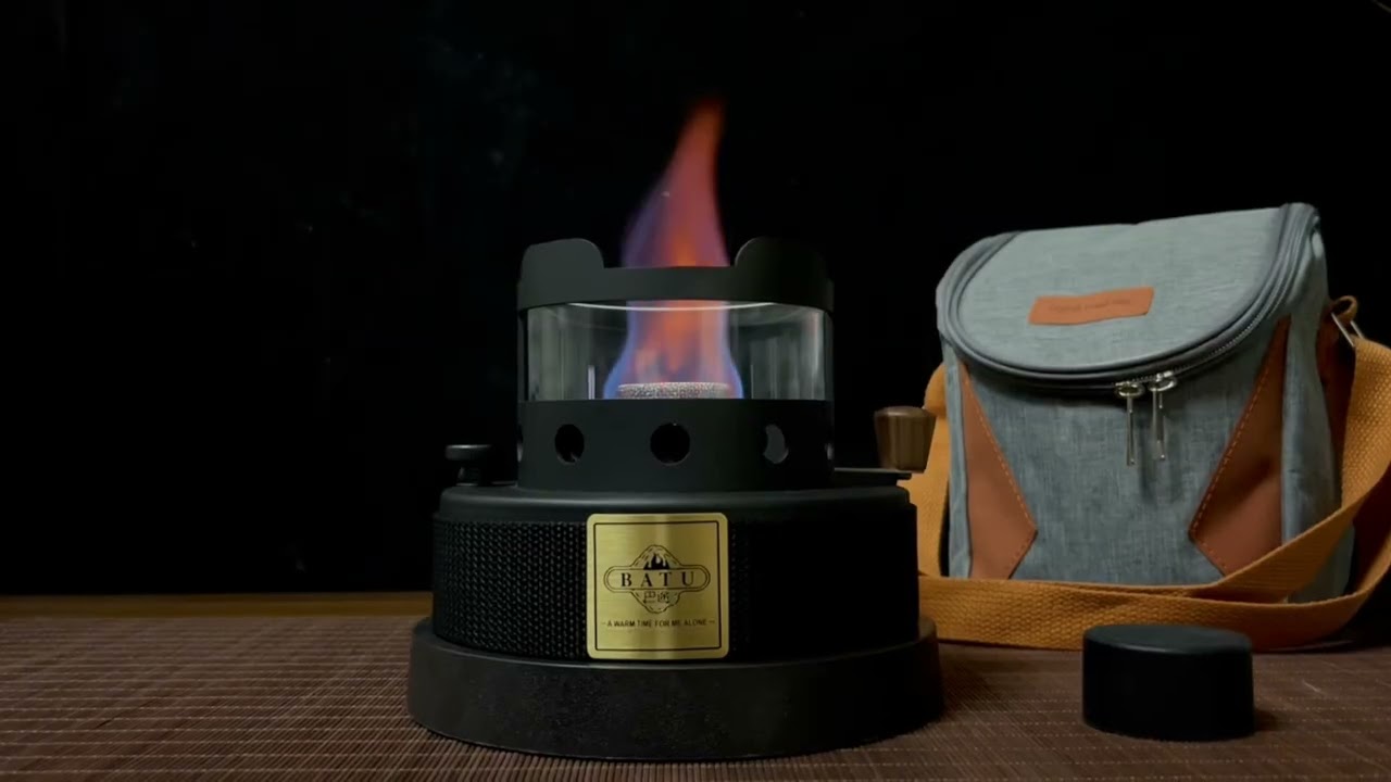アルコールストーブBATUの使用説明動画 - YouTube