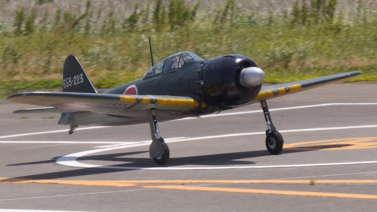 超巨大 1/3 ラジコン 零式艦上戦闘機52丙型 モキ5気筒付 JAPANESE TYPE