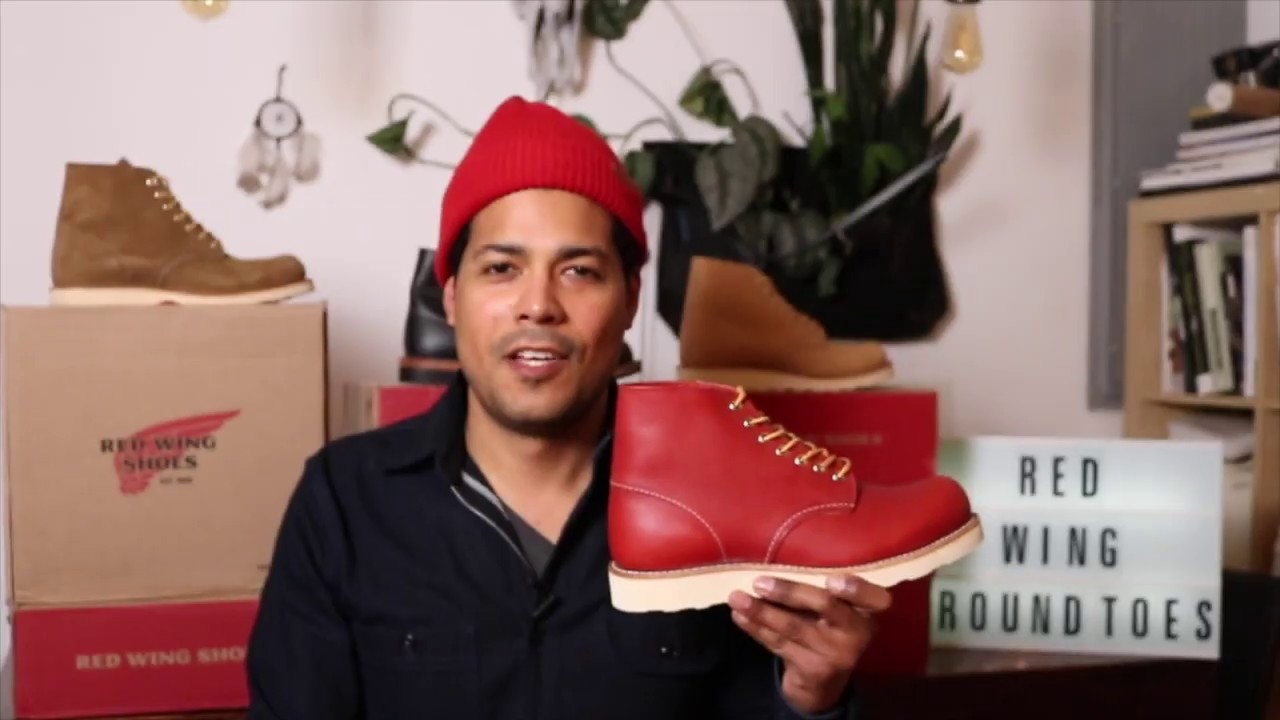 Red Wing 8166 Irish Setter Round Toe in Oro-Russet Portage - YouTube
