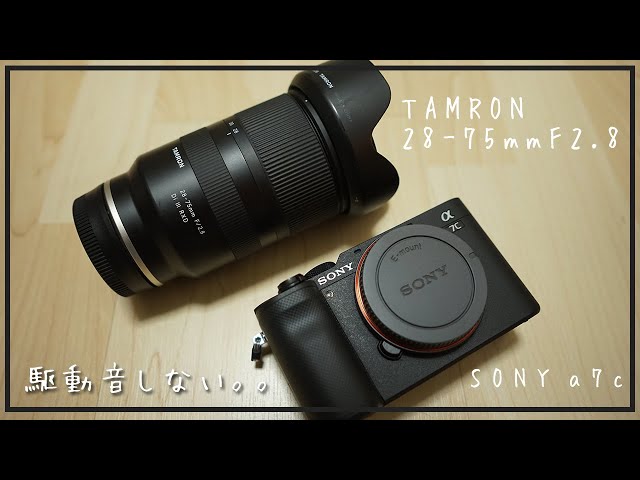 Sony α7c】タムロン28-75mm F2.8を装着したらオートフォーカス早すぎて