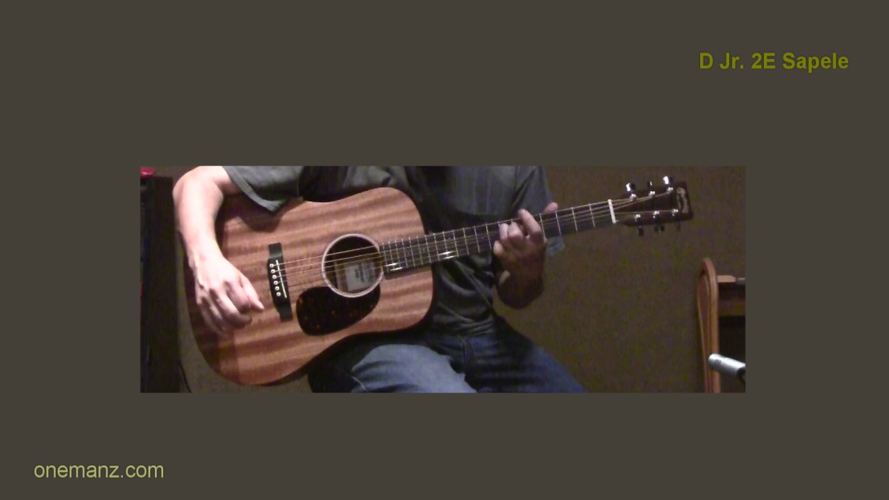 D Jr. 2 Sapele and D Jr. 2E Sapele | One Man's Guitar