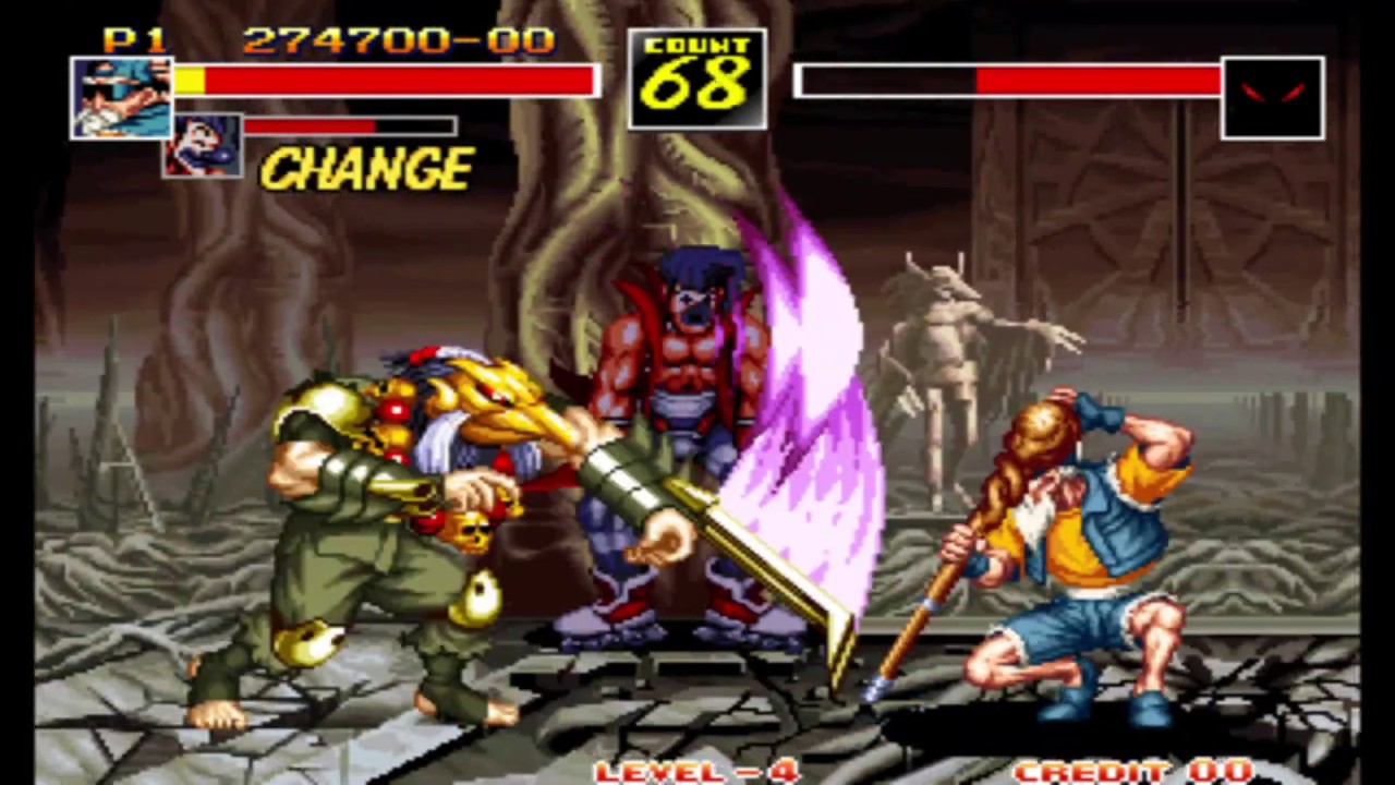 風雲スーパータッグバトル （ジョーカー/チュン・パイフー） 【AC