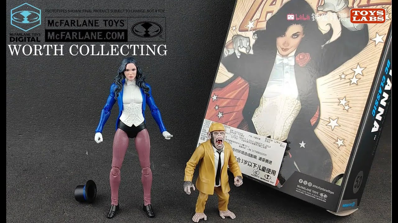 麦克法兰 白金变体收藏家 扎塔娜 Zatanna & Detective Chimp-Platinum