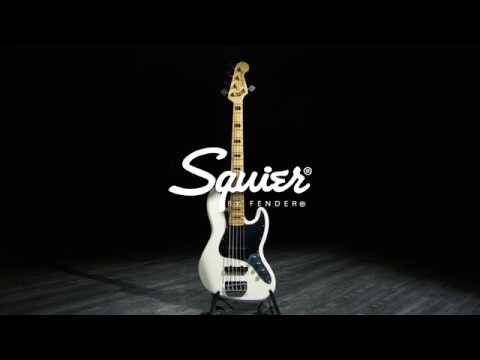 Squier by Fender Vintage Modified Jazz Bass V 5-String, Olympic