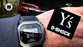 Casio G-SHOCK x Y`s GM-S5600YS-1 - Yohji Yamamoto - 4K - YouTube