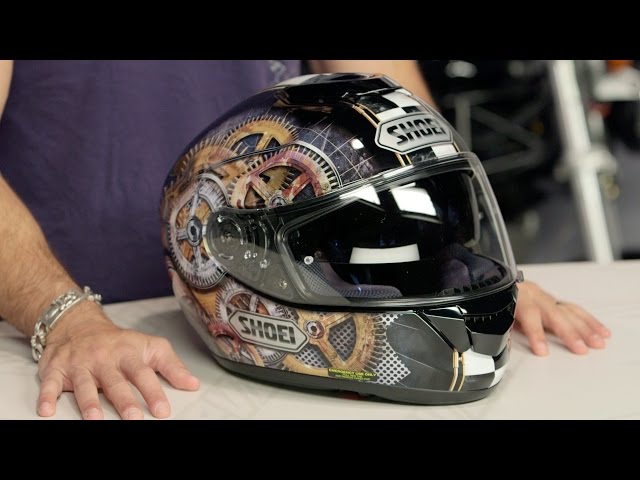 Shoei GT-Air Cog Helmet Review at RevZilla.com - YouTube