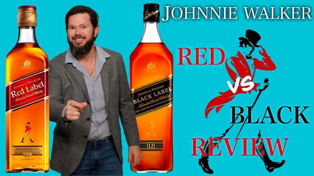Johnnie Walker Red Label VS Johnnie Walker Black Label Comparison