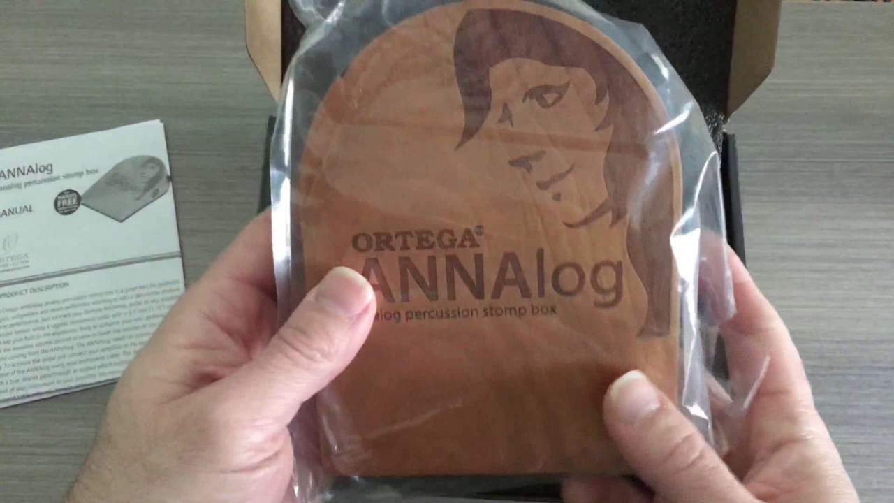 ThePedalGuy Unboxes the Ortega Guitars Annalog Stomp Box - YouTube