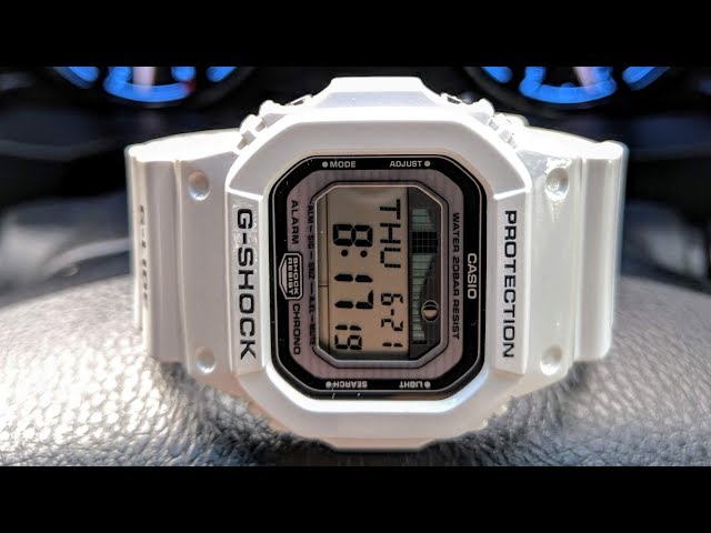 Casio G-Shock GLX-5600 G-LIDE Square Watch - YouTube