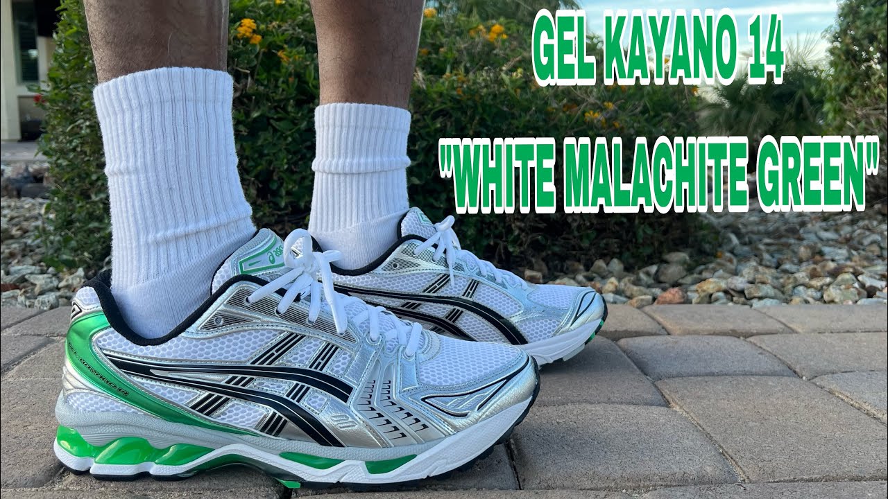 ASICS GEL KAYANO 14 “WHITE MALACHITE GREEN” 2024! REVIEW & ON FEET