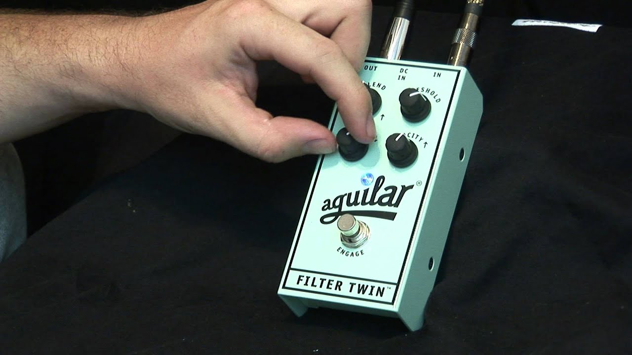 Aguilar Filter Twin pedal demo by Bass Club Chicago - YouTube