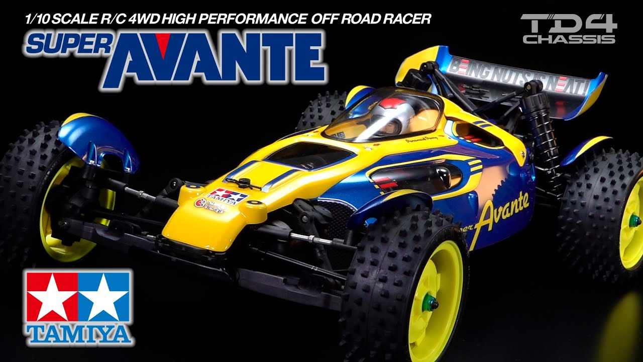 Tamiya 58696 Super Avante TD4 Chassis official product video
