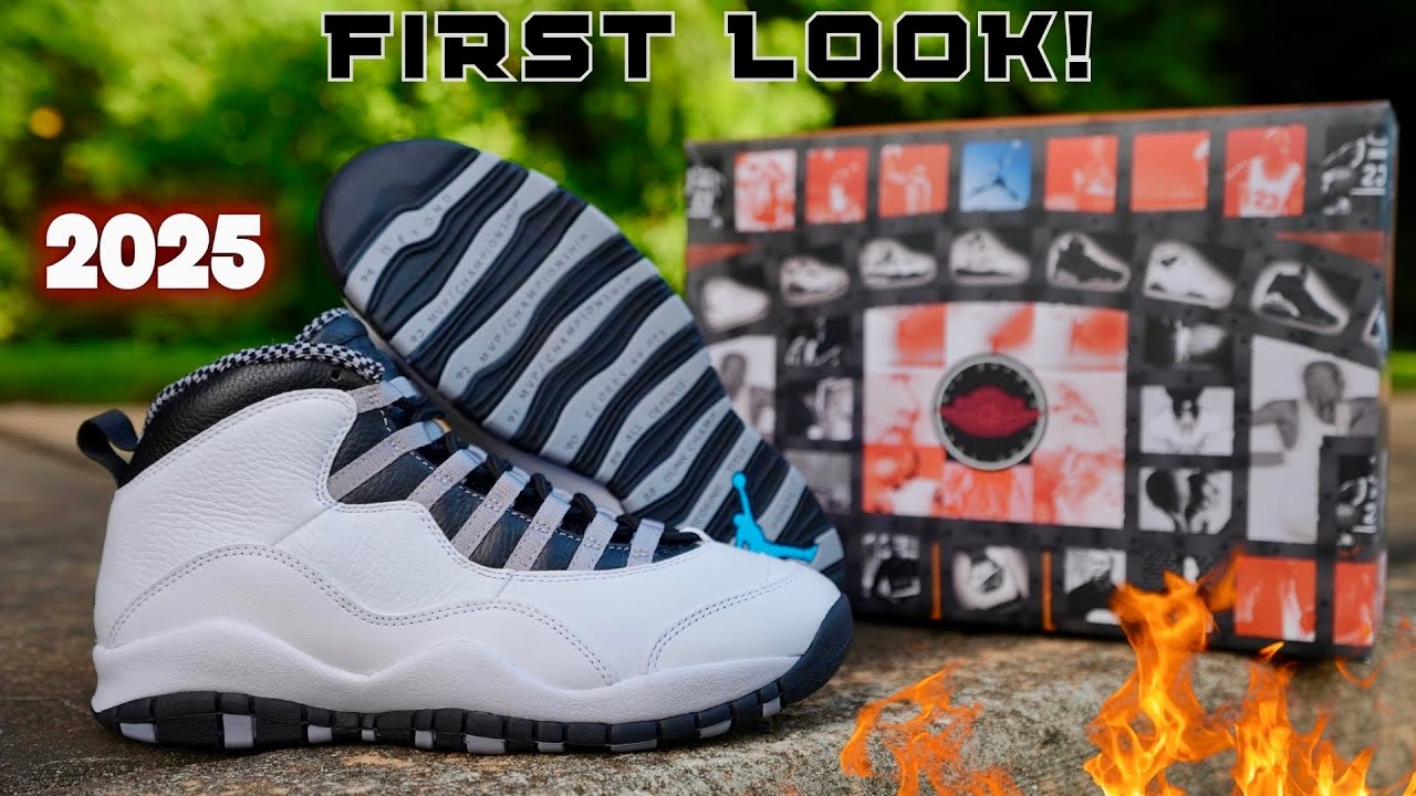 OH YEA THESE WILL BRING PEOPLE OUT!! FIRST LOOK 2025 JORDAN 10