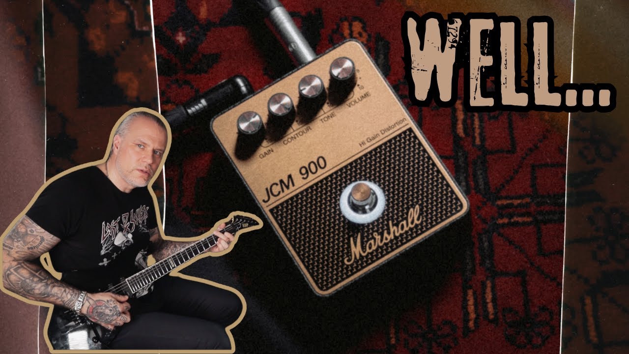 The New MARSHALL JCM900 PEDAL - YouTube