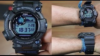 CASIO G-SHOCK FROGMAN GWF-D1000B-1 DIVER'S WATCH - UNBOXING - YouTube