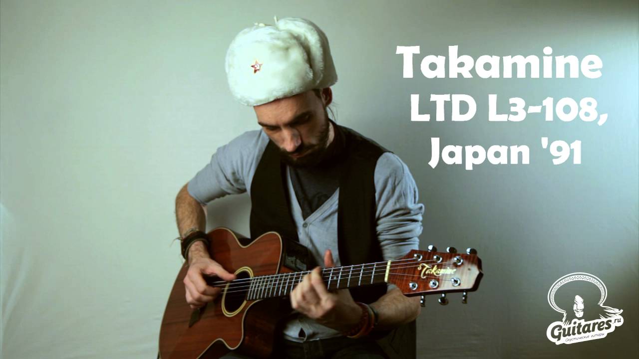 Takamine LTD L3-108, Japan '91 - YouTube
