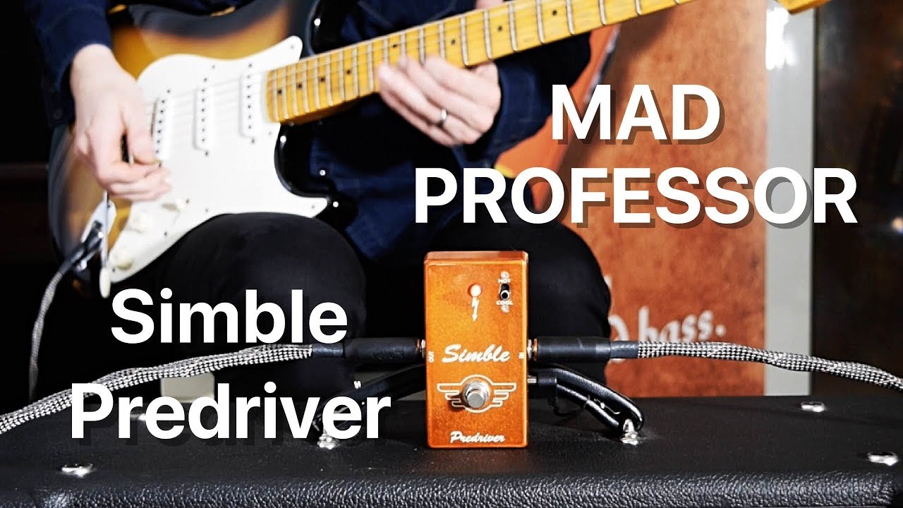 Simble Pedal Predriver - ブーストさせた上にコンプレッションをかけ