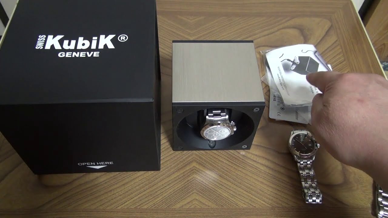 ロレックス本社でも使われているワインディングマシーンKubiKの紹介