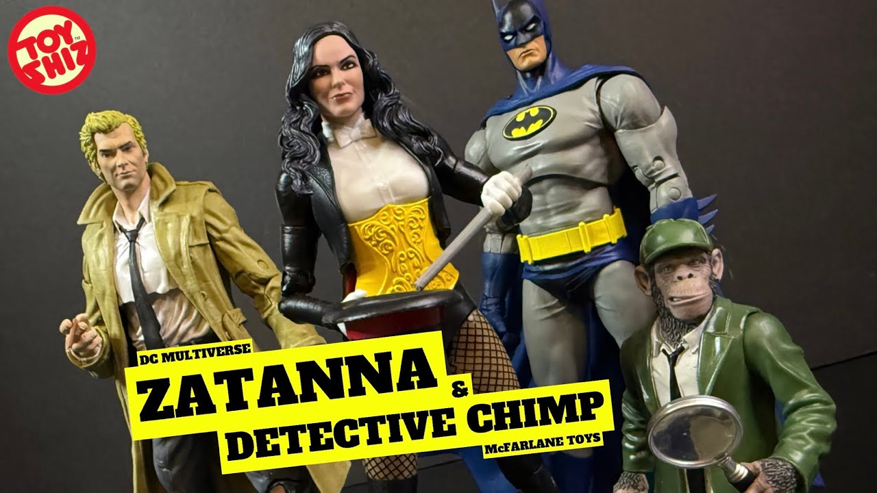 2026 ZATANNA & DETECTIVE CHIMP | DC Multiverse Collectors Edition
