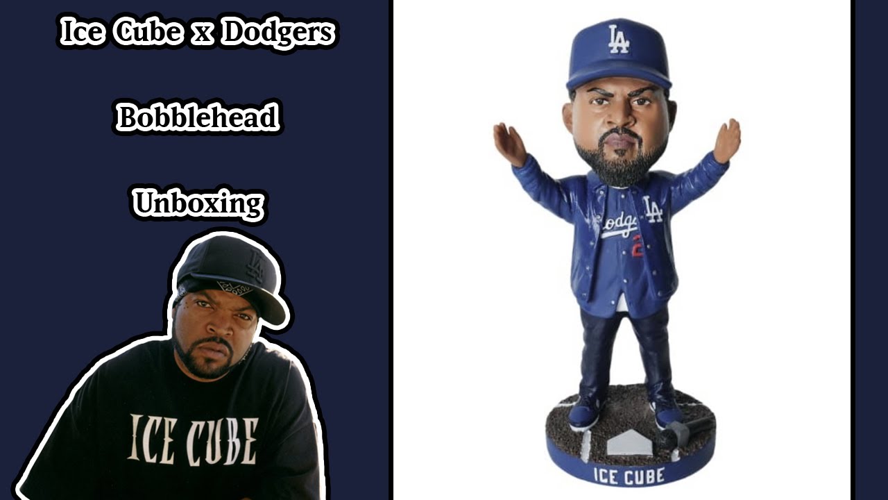 Ice Cube - Dodgers Bobblehead Unboxing - YouTube