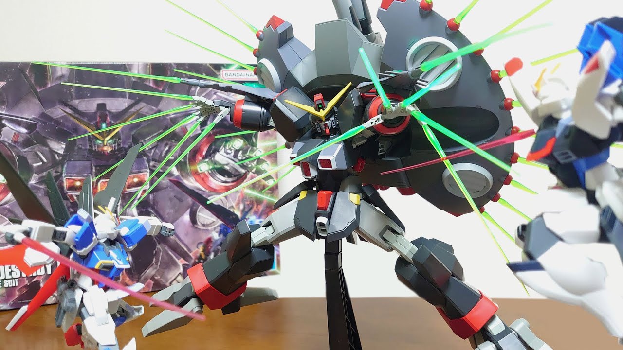 Bandai's amazing mechanism! Super huge!) HG 1/144 Destroy Gundam