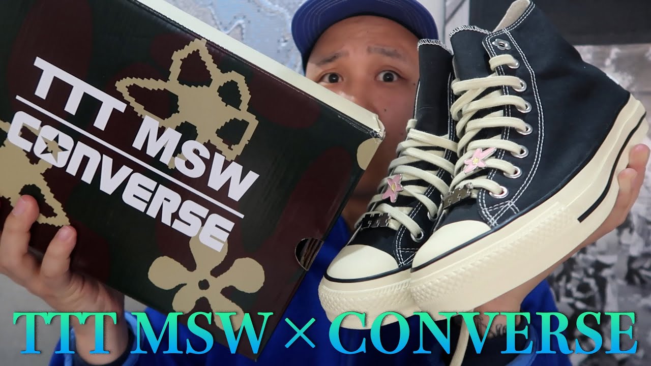 TTT MSW×CONVERSE 第二弾！クラシックなデザインにゴアテックスを使用