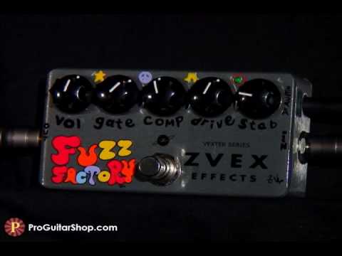ZVex Vexter Series Fuzz Factory - YouTube
