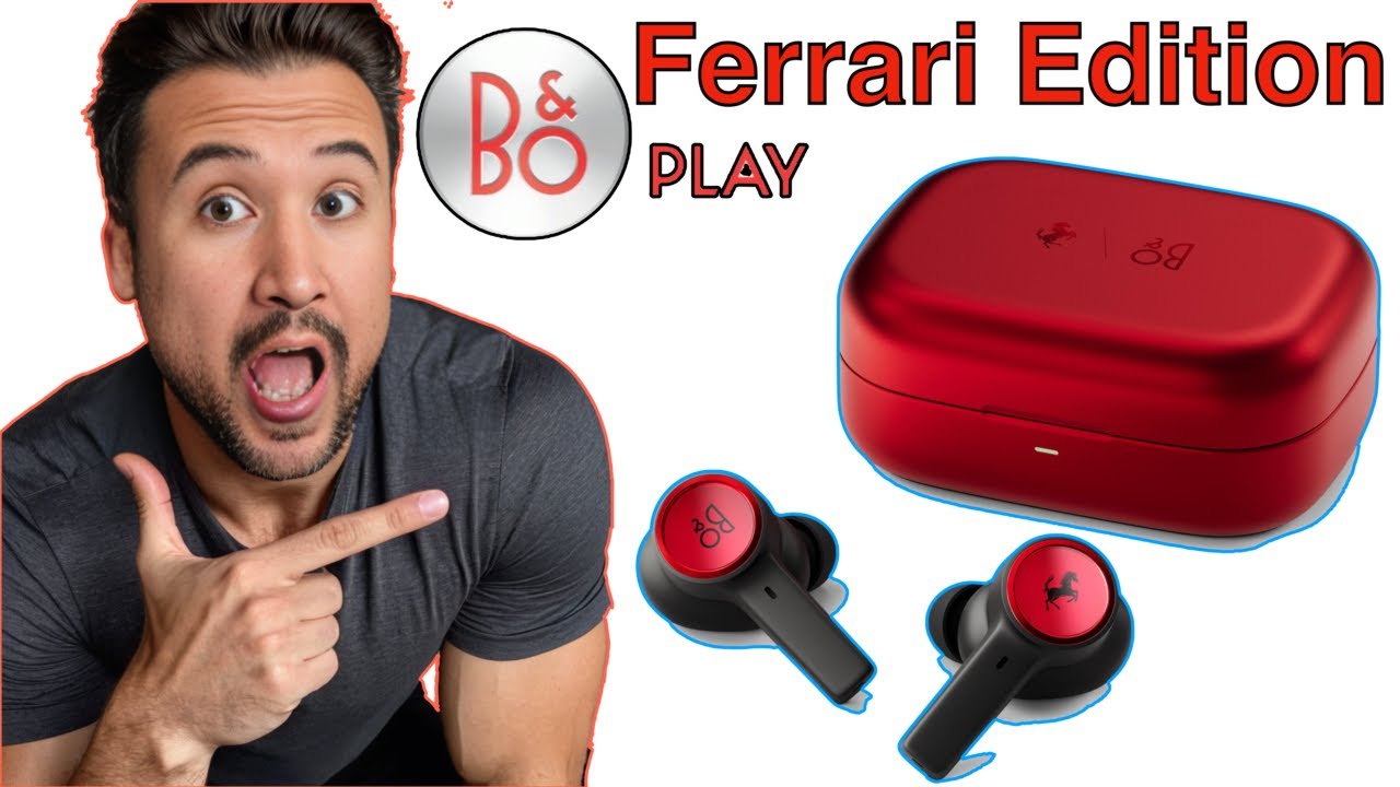 B&O Beoplay EX Ferrari Edition unboxing - YouTube