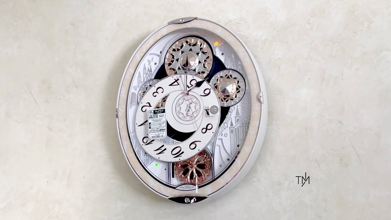 RHYTHM スモールワールドノエルNS (Small World Noel NS) Clock