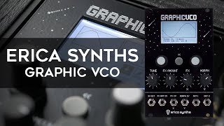 Erica Synths Graphic VCO - Eurorack Module on ModularGrid