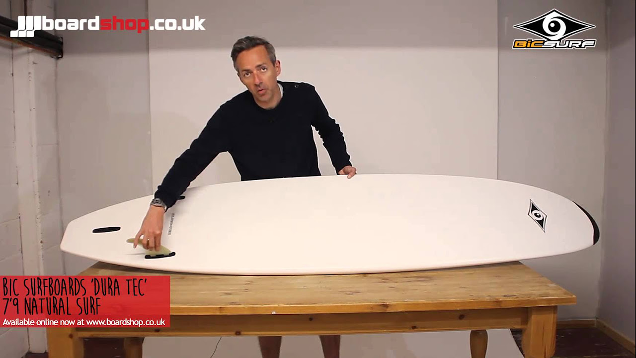 Bic Dura Tec Natural Surf Surfboard Review - YouTube