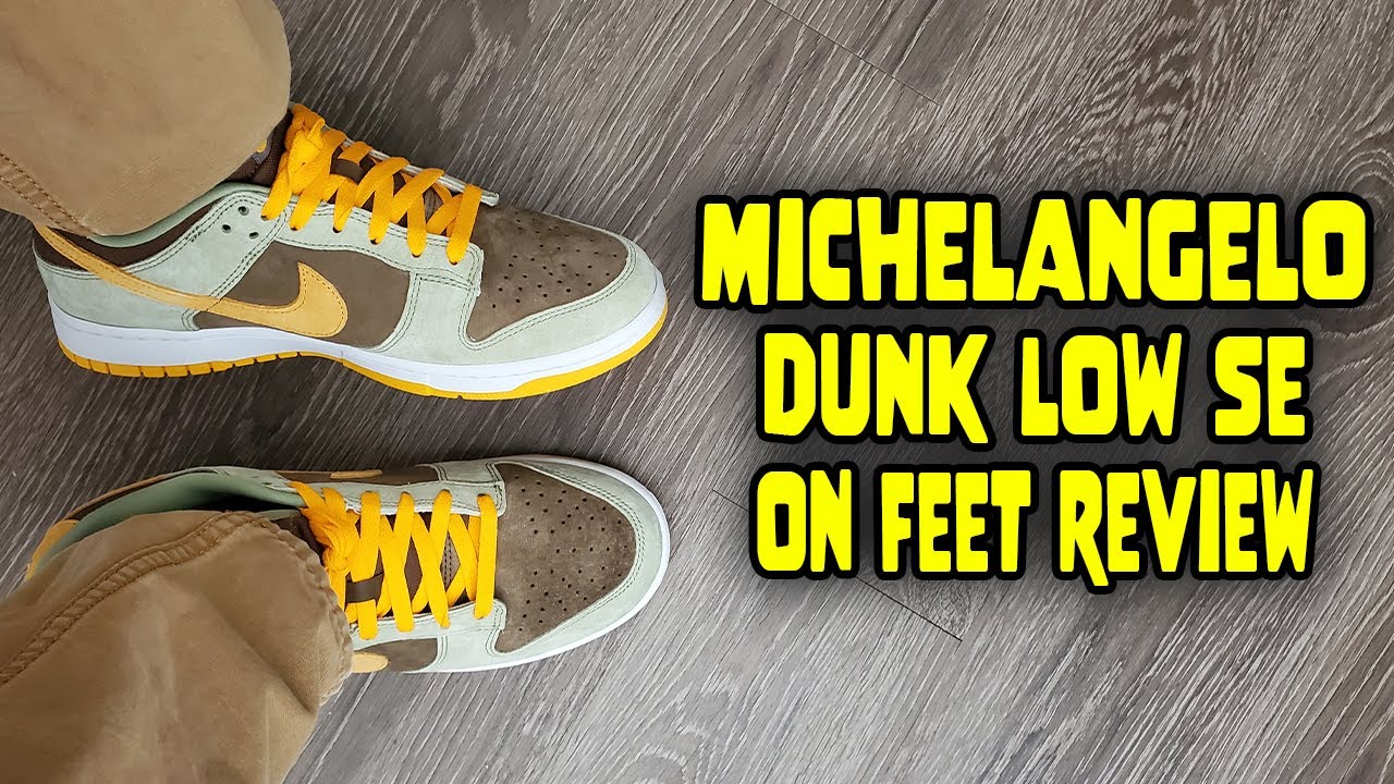 Nike Dunk Low SE Dusty Olive On Feet Review (DH5360 300) - YouTube