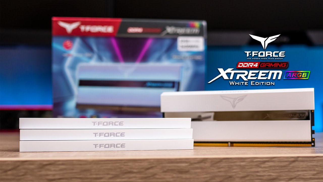 TeamGroup T-FORCE XTREEM ARGB White DDR4 Gaming RAM Review - YouTube