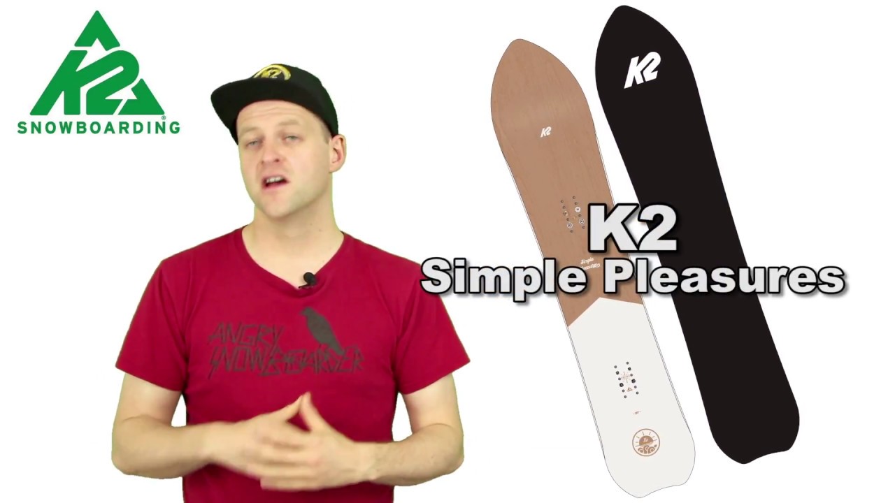 The K2 Simple Pleasures Snowboard Review - YouTube