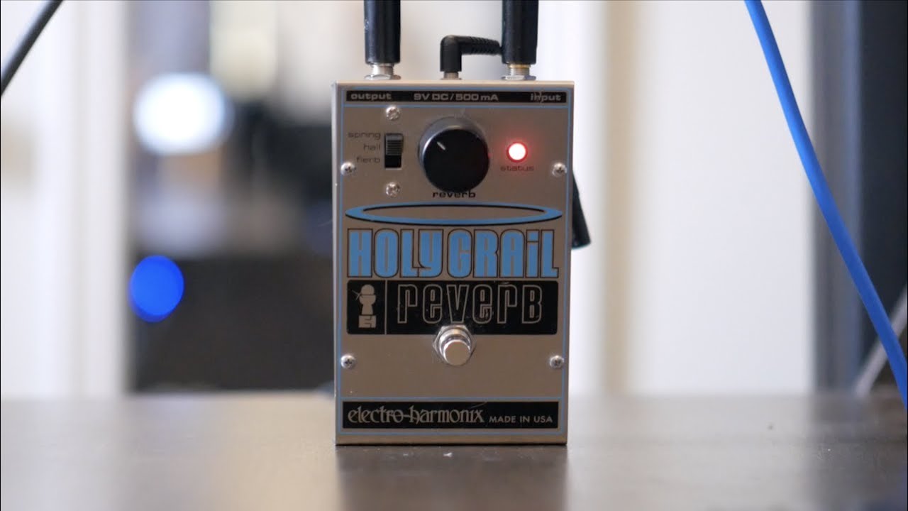 VINTAGE DEMO // 2002 Electro-Harmonix Holy Grail Reverb - YouTube