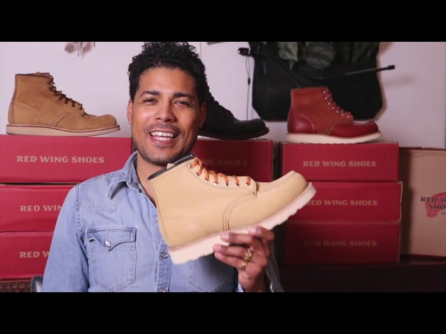 Red Wing 8173 Moc Toe in Hawthorne Abilene Leather - YouTube