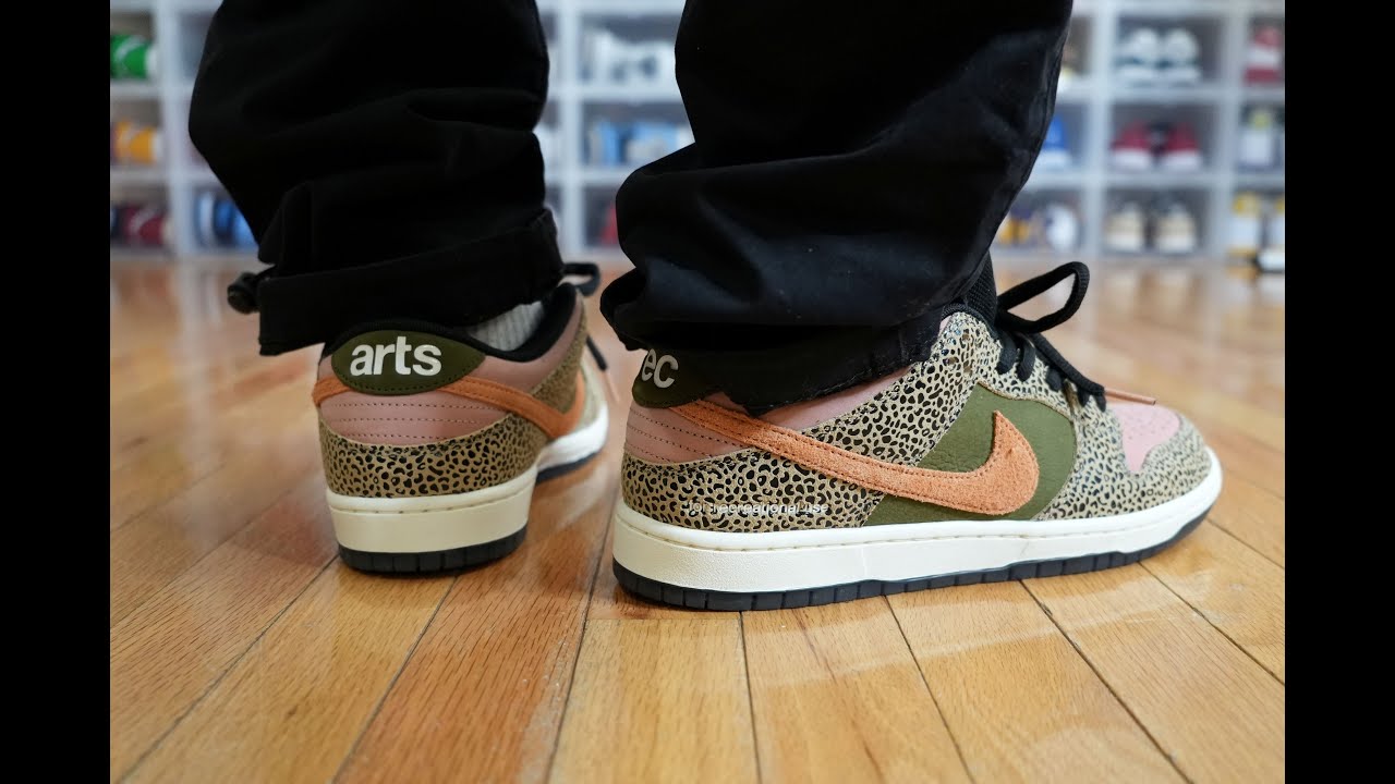 Nike SB Dunk Low Pro QS ARTS & REC Unboxing, Review and On Feet