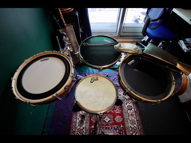 Frame Drum Percussion Kit by Reverie Drums - YouTube