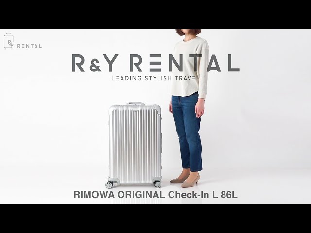 リモワ オリジナル 86L 4輪 RIMOWA ORIGINAL Check-In L - YouTube