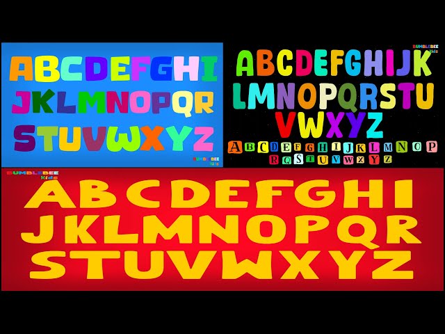ABC Song Alphabet Zed 8 - YouTube