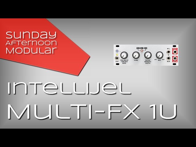鍵盤楽器 Intellijel Designs Multi-FX 1U Intellijel Designs Multi