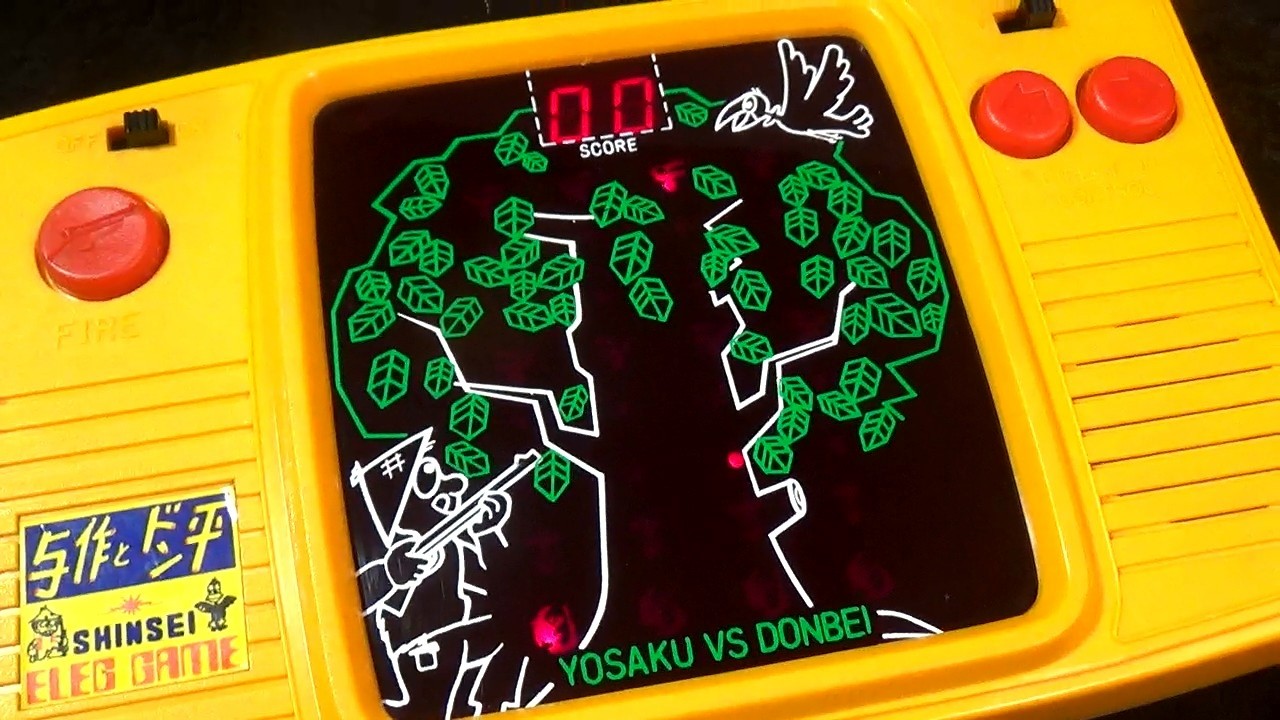 レトロ 電子ゲーム】バンダイ プロゴルファー猿 驚異の地獄谷 ゴルフ