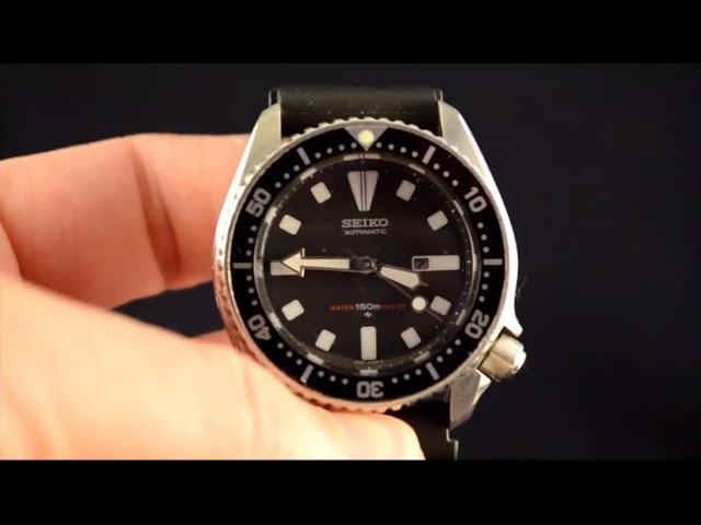 Seiko midsize scuba diver 4205-0156 - YouTube