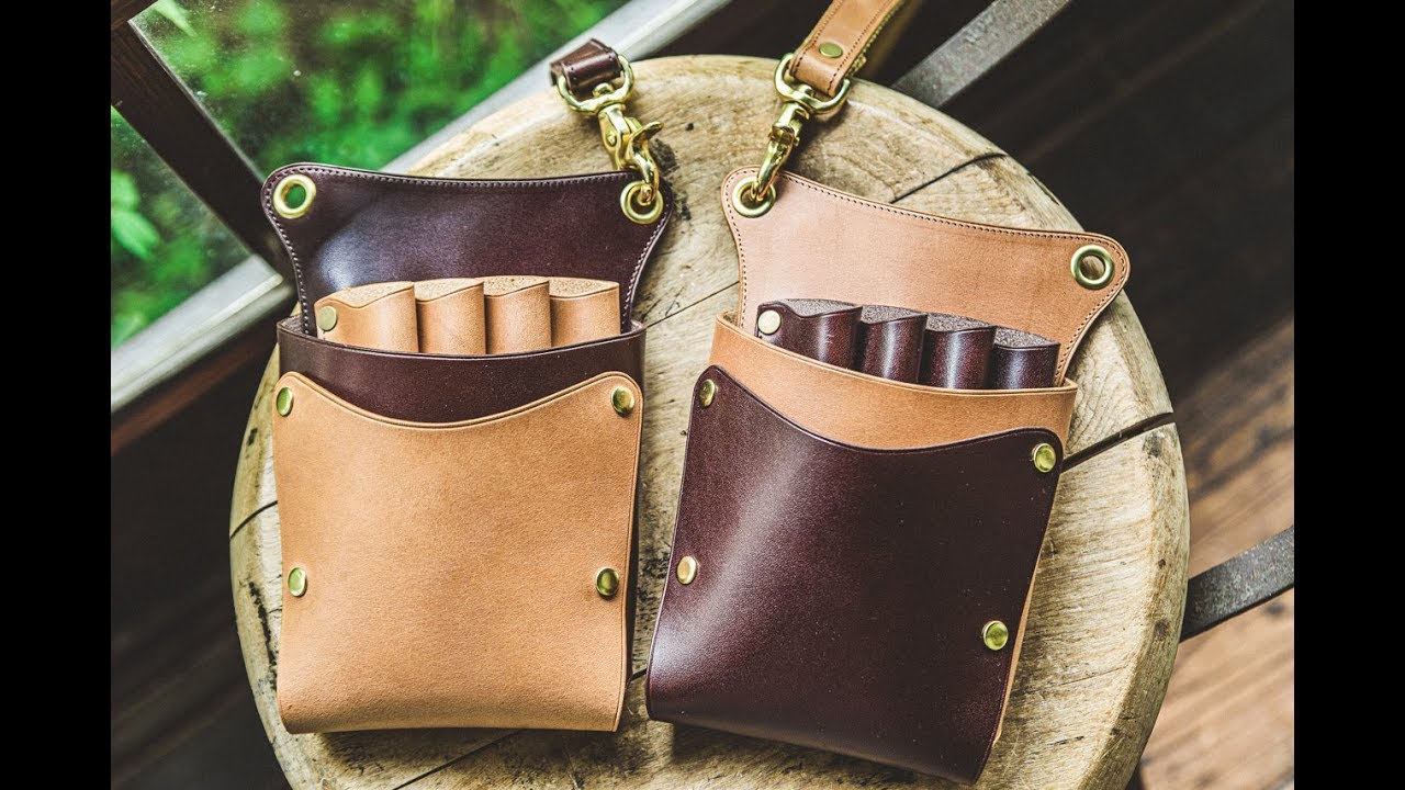 フタ付きシザーケース4丁用 カスタムオーダー無料のS03-4