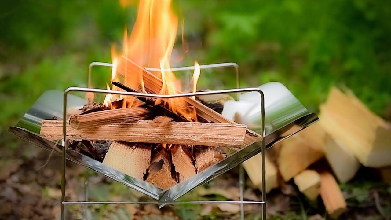 ピコグリル398】キャンプ用焚き火台をついに開封！組み立て方法を